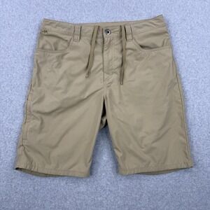 Patagonia Shorts Mens 32 Beige Quandary Nylon Cargo Stretch Hiking Lightweight